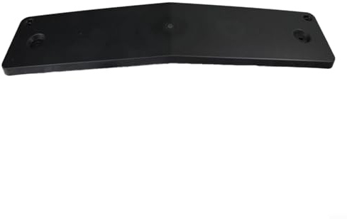 Glewi Front Bumper License Plate Bracket, For Mercedes-Benz A-Class W176 (OEM A1768850181), ABS Plastic, Black