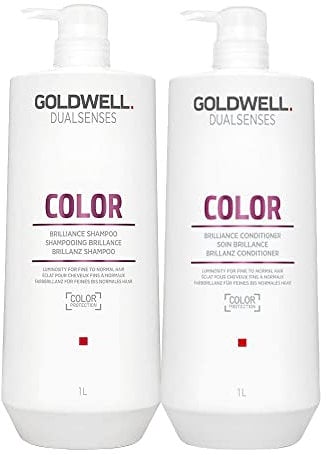 Goldwell Dualsenses Color Brilliance Shampoo1000ml Conditioner 1000ml