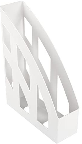 Idena 300835 - Stehsammler für DIN A4, aus Kunststoff, weiß, 1 Stück