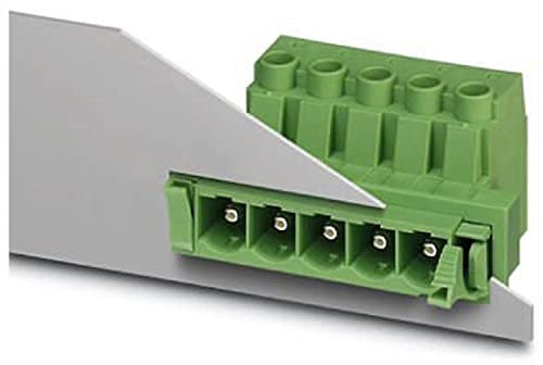 PHOENIX CONTACT DFK-PC 16/9-ST-10.16 Durchführungsstecker, 9 Potenziale, 9 Polzahl, 76A, 1000V, 10.16mm Rastermaß, Grün, 10 Stück
