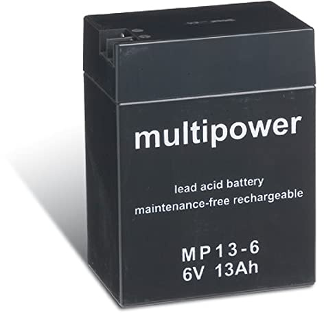 akku-net Bleiakku (multipower) MP13-6, 6V, Lead-Acid
