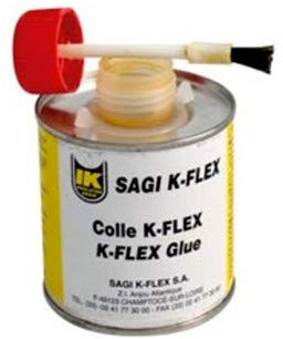 Ik Sagi – Muffe Dämmwert RT2012 Für Tube Heizung/Sanitär – Kleber für Muffe isolierend k-flex mit Pinsel 0,25 l