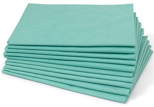 Dr. Güstel Waschfaserlaken color mintgrün 120x210 cm 25 kochfeste Hygiene-Auflagen