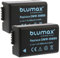 2X Blumax Akku ersetzt DMW-BMB9 / DMW-BMB9E 890mAh kompatibel mit Panasonic Lumix DMC-FZ40-FZ45-FZ47-FZ48-FZ60-FZ62-FZ70-FZ72-FZ100-FZ150