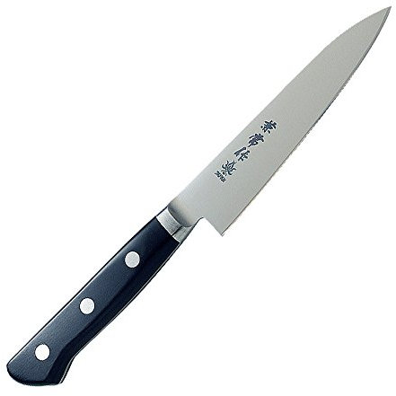 DELLINGER ASIAN PETTY - Kochmesser & Edelstahl AUS-10 & Westerngriff mit drei Nieten & Klinge 120 mm