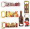 UJ London Gift & Collectable British Souvenirs Metal Fridge Magnets - London Icons Bottle Opener Magnets