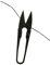 Telliswelt Fadenschere 10,3 cm Schere Fadenschneider mit hochwertigem Kunsstoffgriff und Klingen aus Metall