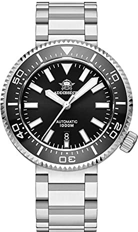 ADDIESDIVE Diver 1000 Metri Orologio Subacqueo Uomo Automatico 45MM Quadrante Acciaio NH35A