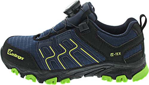 Kastinger Kari Kinderschuhe Jungen Halbschuhe Wasserdicht Sneaker Blau Freizeit, Schuhgröße:37 EU