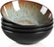 vancasso Insalateria Ceramica,Ciotole Colazione 4 Pezzi,Fruittiera Ceramica per 4 Persone, Ciotole Aperitivo, Scodella Ramen Giaponese in Terracotta, Vintage Serie Bubble