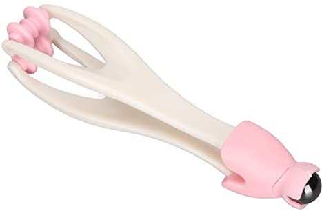 Fingerhandmassagerolle, Finger-Roller-Werkzeug Linderung von Muskelkater Finger-Massage-Roller zum Entspannen der Finger (Rosa)