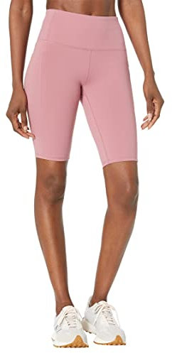 Skechers Damen Go Walk High Waisted 10 Bike Shorts, Mesa Rose, Klein