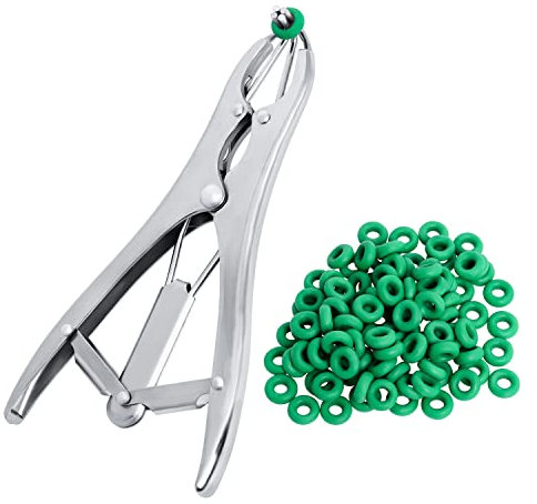 Ziegenband-Set & 100 Ringe, Ballon-Expander-Werkzeugzange