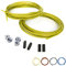 InnoTi Pack di Ricambi per Corda per Saltare Professionale - Kit con 2 Cavi Sostitutive in Acciaio da 3m - Adattabili a Tutte le Corde da 2,5mm di Spessore - Tappi in Gomma e Viti di Fissaggio Incluse
