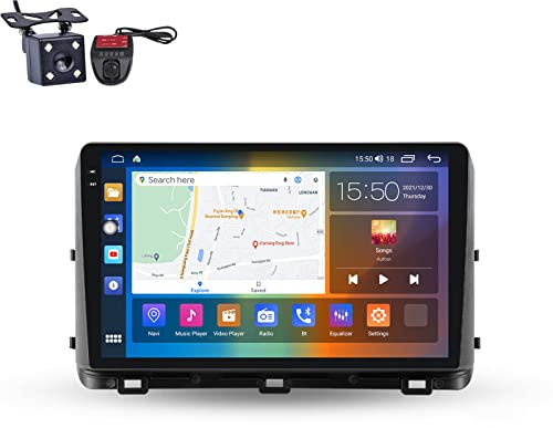 ZhiQin Android 12 Car Radio Stereo 2 DIN para Kia Ceed 3 CD 2018-2022 Navegación 9/9.5'' Pantalla táctil Reproductor Multimedia con Control del Volante Carplay FM Am RDS Radio,M6pro 8+256 GB