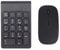 Yosoo Health Gear Nummernblock Plug and Play 2,4 GHz Wireless 1200 DPI Sensitive Mouse Combo für Home Office Numerisches Tastatur-Set 2,4 GHz Combos 1200 DPI Optical & 18-Key Keyboard