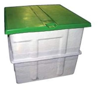 Suinga Caseta de Piscina Enterrada Fibra Vacia 88x66x76 | Compatible con Filtros Ø 350 | Resistente y Facil de Instalar | Proteccion y Organizacion para Equipos de Piscina