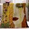 Wohndecken Kuscheldecken 180x200 cm Klimt-Kussmuster Fleecedecke Super Soft Weiche Warm Flauschige Decke Mikrofaserdecke Sofadecke oder Bettüberwurf Tagesdecke