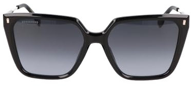 DSQUARED2 Unisex D2 0135/S Sunglasses, Schwarz, 57