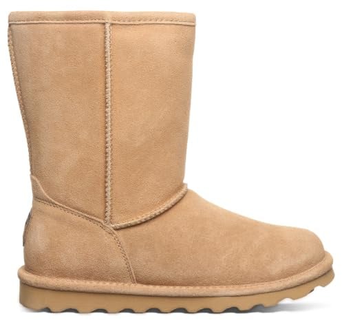 Bearpaw Unisex-Kinder Lauren Youth Schlupfstiefel | 20,3 cm Wildlederschuhe, Futter aus Schaffell und Wollmischung, bequeme Stiefel