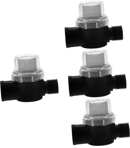 SOLUSTRE 4stücke Rv Wasserpumpenfilter Effizienter Strainer Für Wohnmobile Und Boote Beseitigt Verunreinigungen Verlängert Pumpenlebensdauer Leicht Und Tragbar