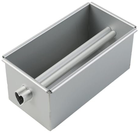 Molde para pan – Molde reutilizable para panera resistente al calor | Molde antiadherente de aleación de aluminio, molde para panera con tubo extraíble para tartas sándwich,