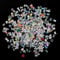 3D Nail Charms 500 Pcs Nail Art Various Shapes Heart Bow Pearl Flower Lollipop Butterfly Moon Bear Nail Decorations Nail Gems for Nail Art Decoration Jewelry Accessories DIY Crafts