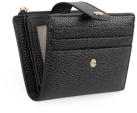 GOIACII Porte-Monnaie pour Femme avec Blocage RFID - Grand Portefeuille de Voyage à Deux Volets pour Cartes de crédit pour Femme