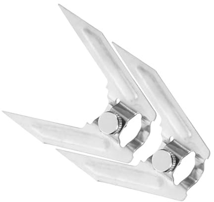 Cabilock 2stücke Grillgabeln Aus Edelstahl Für Brathähnchen Bbq Und Fleisch Kompatibel Mit Heißluftfritteusen Und Backöfen Leicht Zu Reinigen Bedienen Für Heimgebrauch