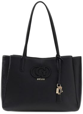 GUESS borsa a tracolla laptop bag con scomparto per laptop Isola Multi Compartment Tote Black nero