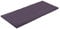 Navaris Meditationsmatte lang - 200 x 80 cm Meditationsunterlage - Unterlage für Meditation autogenes Training - Bezug aus Baumwolle waschbar - grau