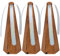 PIAOPIAONIU Ventilador de mesa portátil de grano de madera, 3 unidades, para exteriores, interiores, mantener las moscas lejos de tu comida