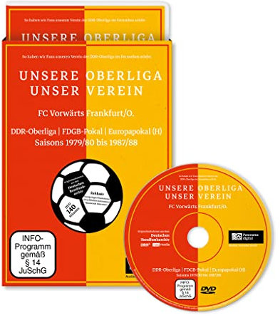 UNSERE OBERLIGA-UNSER VEREIN - FC Vorwärts Frankfurt/O.; DDR-Oberliga, FDGB-Pokal und Europapokal-Heimspiele, Saisons 1979/80 bis 1987/88