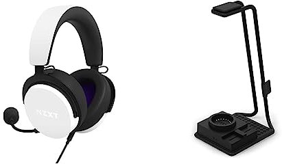 Nzxt Bundle Relay Gaming Headset - Hi-Res-Audio - DTX Surround-Sound – Abnehmbares Mikrofon Relay SwitchMix - Nahtloses Umschalten zwischen Headset- und Lautsprecheraudio