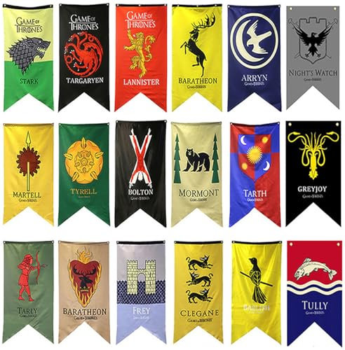 juego tronos decoracion - banner de casa game thrones Martell 125X70CM