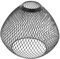 HOMSFOU Coquille d'abat-jour en fer forgé abat-jour industriel décoratif support de plafond conique abats-jour décoration Engrener lustre petit abat-jour éclairage Ampoule le fer