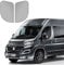 JinsenTGG Insektenschutzgitter Kompatibel für FIAT ducato 2006-2024 High Roof, Magnetisches Insektennetz für Vordertüren (Paar) 2 Stück, Moskitonetze Atmungsaktiv Insekten für Outdoor Camping