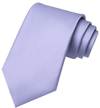RBOCOTT Lavender Tie Mens Necktie for Business and Wedding Party(15)