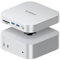 ORICO 10Gbps MiniLink M49P Compatible avec Mac Mini M4, USB C Dock en Aluminium avec Boîtier SSD pour M.2 NVME/SATA, 2 USB 3.2, SD/TF 3.0