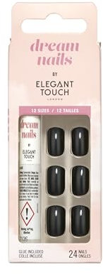 Elegant Touch Dream Nails - Black