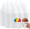 800pcs Paper Cone Cups, 130ml Snow Cone Cup Dispenser Cups for Shaved Ice, Office Water Coolers, Sports Teams or Fundraisers. Disposable Craft Funnel for Oil or Protein Powder Drink.