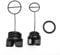 Fuel Oil Tank Cap Cover Replacement Parts for 335 338 436 438 440 441 Chainsaws for McCulloch 738 740 742 838 842 Xtreme 842 Chainsaw OEM 577858501 530010846 2 Pack