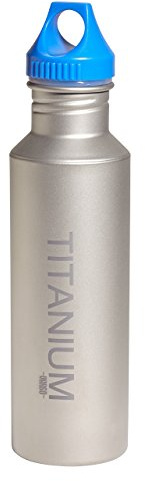 Vargo Titan-Wasserflasche, blauer Deckel