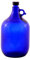 Gallone 5 Liter Blau zum Selbstabfüllen Schraubverschluß Ballon Glasflasche Wein Selbstbrennen