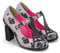 Hot Chocolate Design Chocolaticas High Heels Spider Web Women's Mary Jane Pump Multicoloured HCD 35