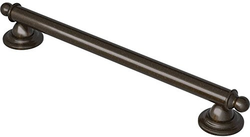 Moen YG2218ORB Bathroom Safety 18-Inch Stainless Steel Traditional Bathroom Grab Bar, Oil-Rubbed Bronze