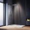 ELEGANT 800mm Wet Room Shower Screen Panel 8mm Easy Clean Glass Walk in Shower Enclosure