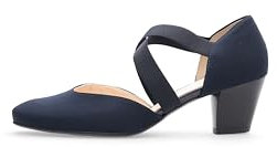 ARA Damen Toulouse Pumps, Blau, 38 EU