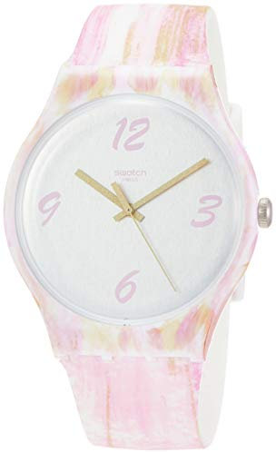 Swatch Damenuhr Pinkquarelle SUOW151