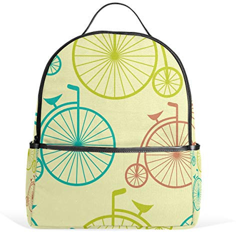 MONTOJ Rucksack Big Wheel Fahrrad Rucksack Daypack für Campus